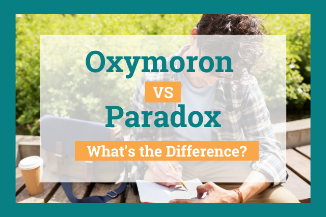 Oxymoron vs Paradox title