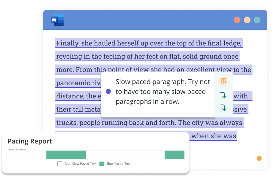 pacing report illustration