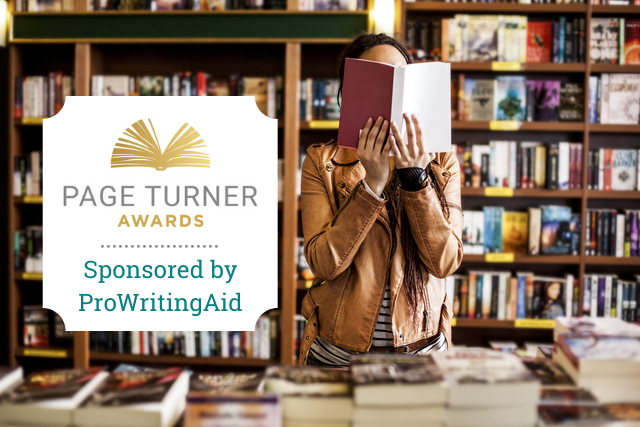 Cover: page turners award 2021, sponsored by prowritingaid