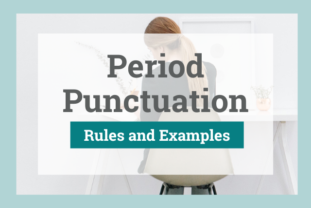 period punctuation mark