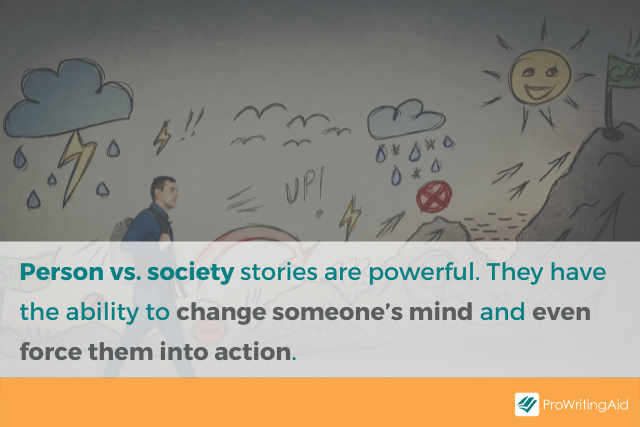 Image showing person vs. society stories