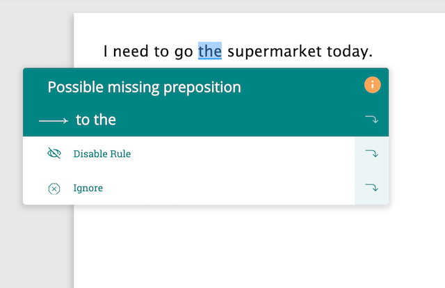 prowritingaid writing technology finds missing prepositions