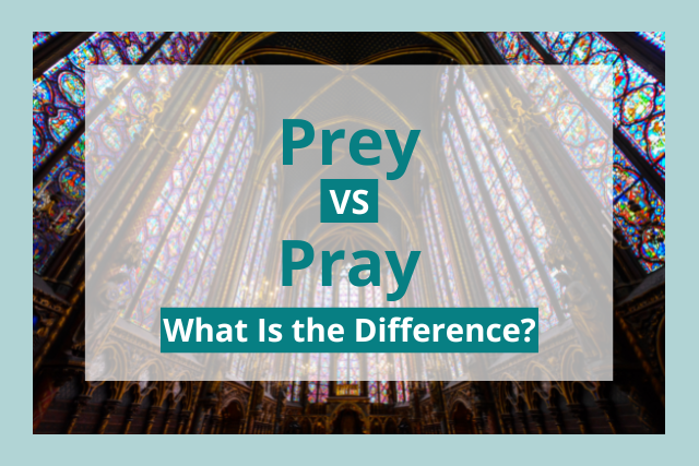 pray vs prey
