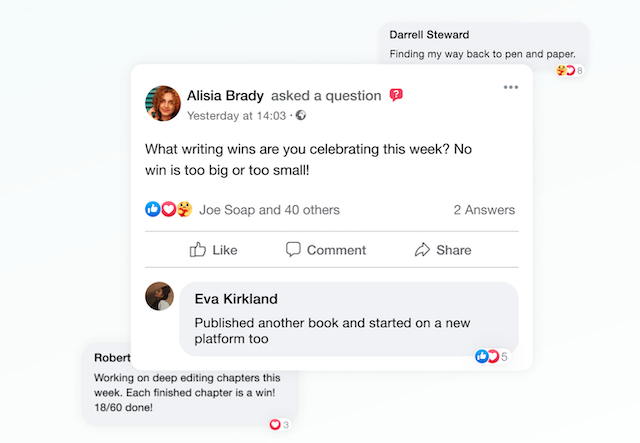 prowritingaid's facebook community for writers