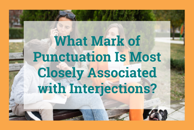 Punctuation mark with interjections article cover