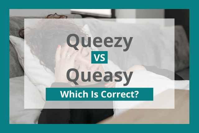 Queezy Vs Queasy What s The Difference 