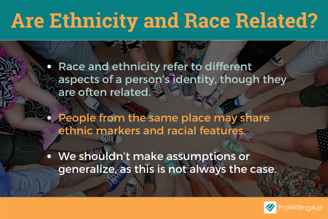 Image showing ethnicity vs race