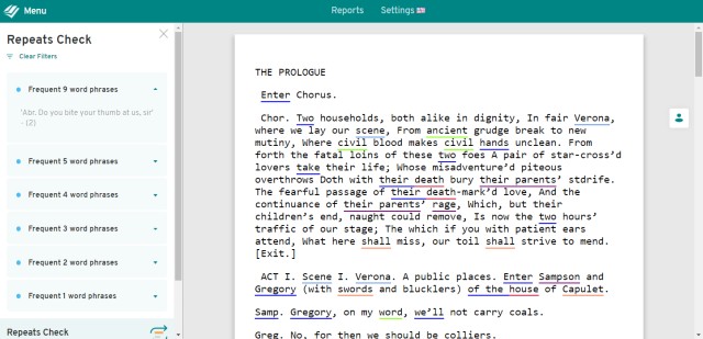 How to Use ProWritingAid to Find Repeated Phrases