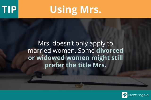 Rules for using mrs