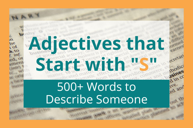 positive adjectives list