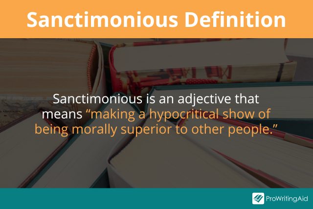 Sanctimonious Definition Meaning and Examples