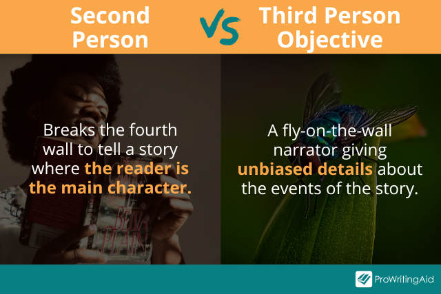 second person vs third person objective