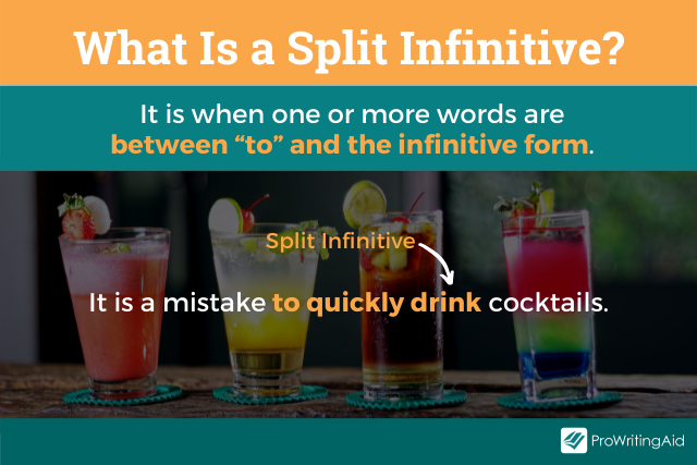 What is a split infinitive?