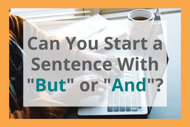 Start a sentence with and title cover