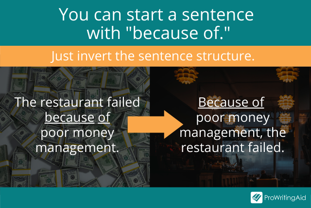 How to Use Due to vs Because of in Your Writing