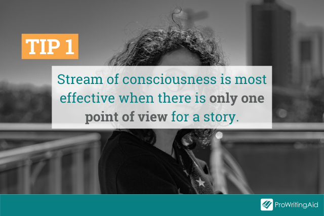 Stream of conciousness tip 1