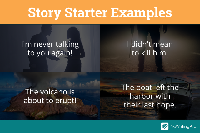 Story starter examples