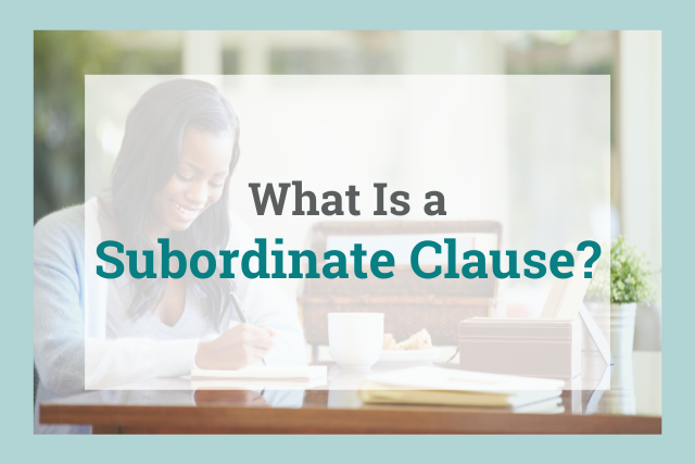 Cover image for subordinate clause article