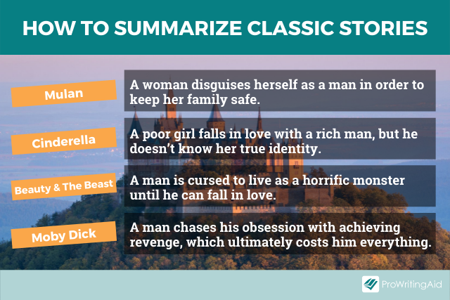 Summaries of classic stories