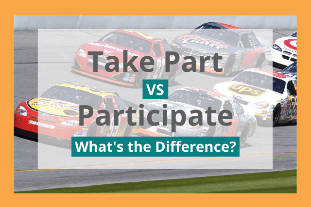 take part vs participate