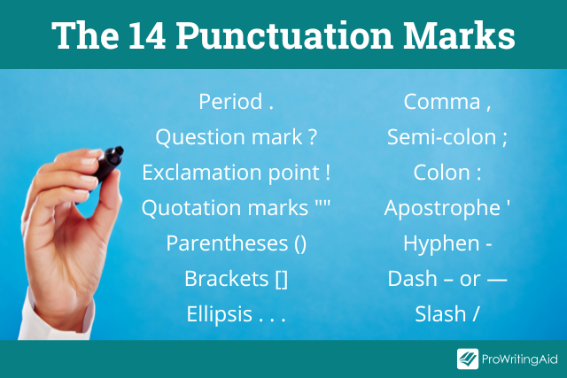 punctuation marks and functions