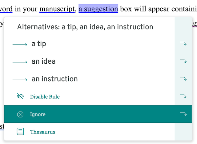 thesaurus essay checker