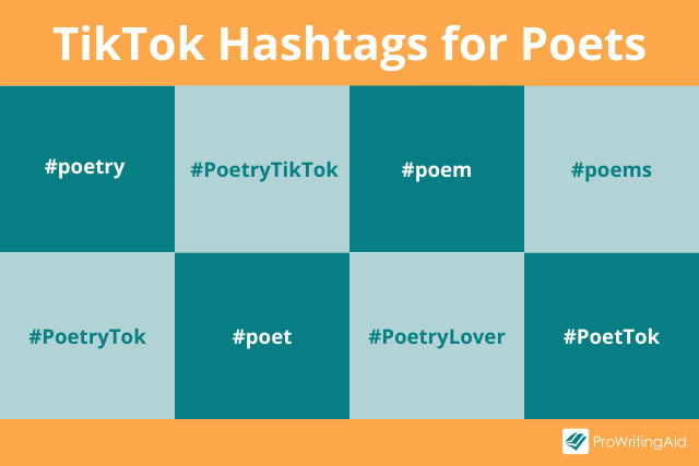 The best tiktok hashtags for poets