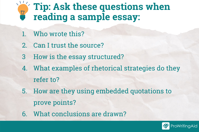 tips on writing a rhetorical analysis essay