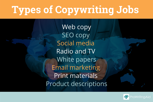 Different Copywriting Jobs