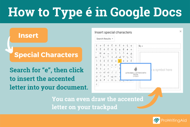 how-to-type-e-with-an-accent