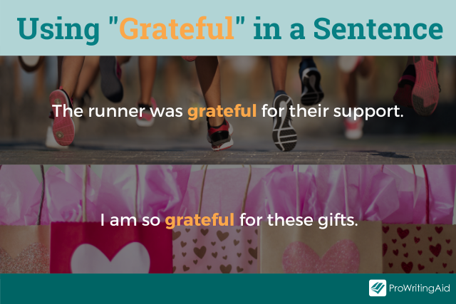 Using grateful in a sentence