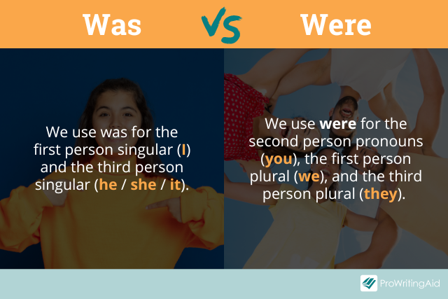 Were vs was pronouns
