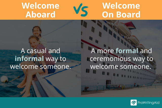 How To Say Welcome Aboard In Different Ways