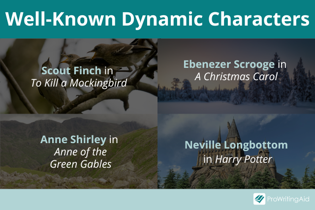 well-known dynamic characters