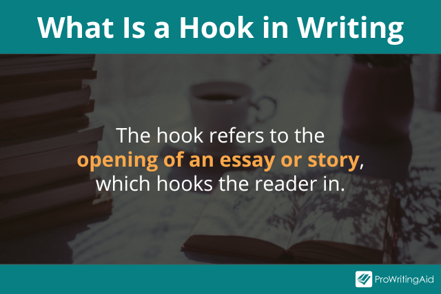 definition of a hook in writing