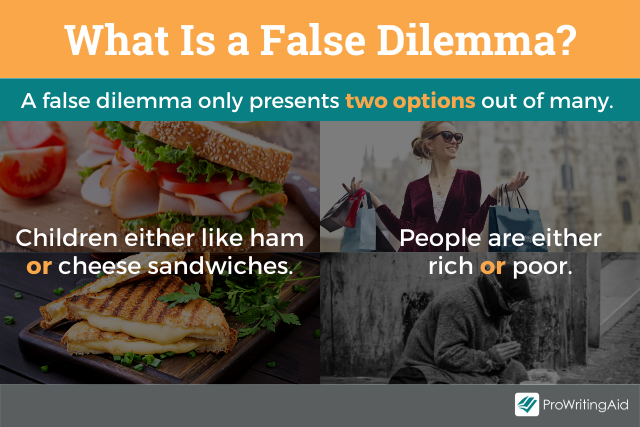 What is a false dilemma