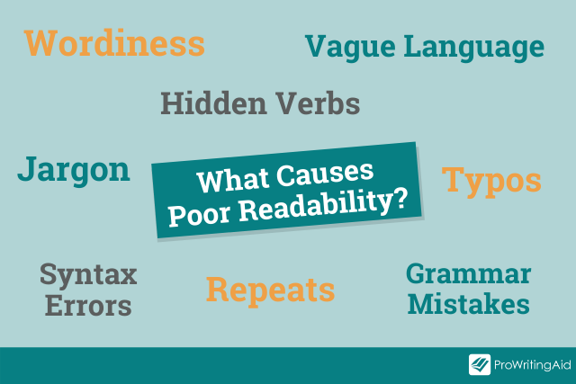 causes of poor readability