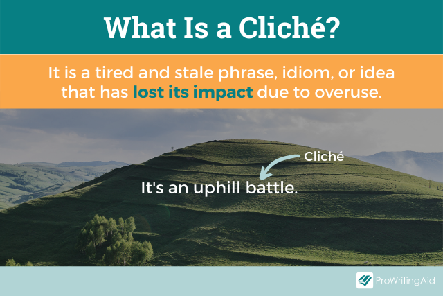 What does cliché mean?