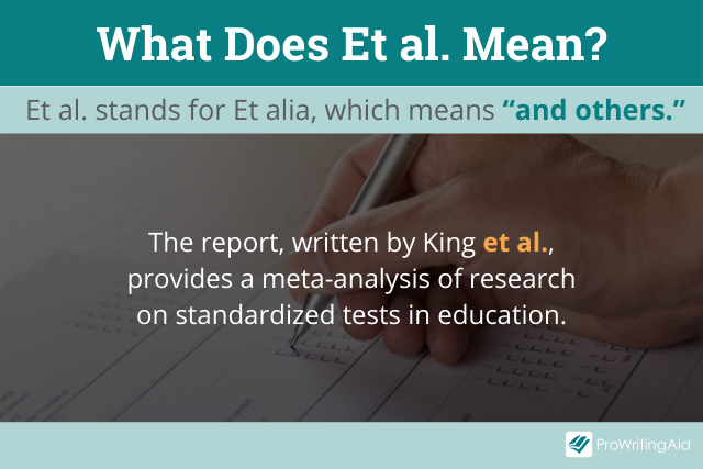 What Does It Mean Et Al After A Person's Name Online | cdlguaiba.com.br