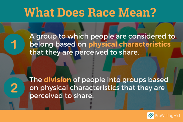 What Does Race Actually Mean