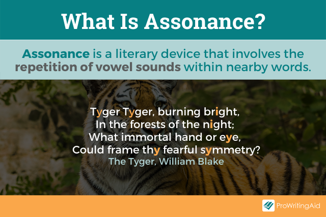 What is an assonance