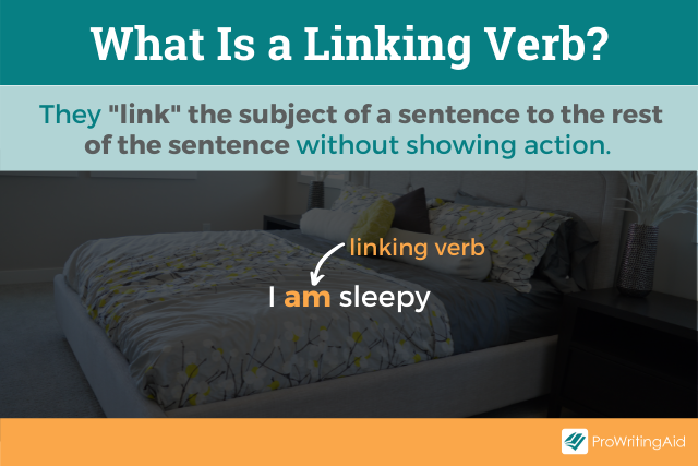 What is a linking verb