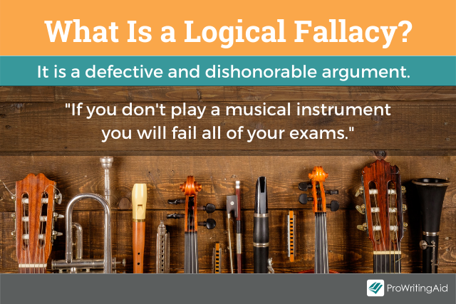 Definition of a logical fallacy