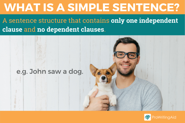 Easy Simple Sentence Definition