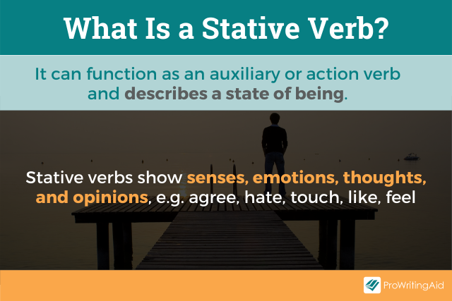 What is a stative verb