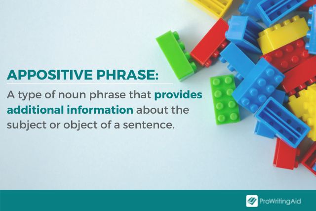 Image showing what is an appositive phrase