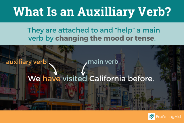 What is an auxilliary verb