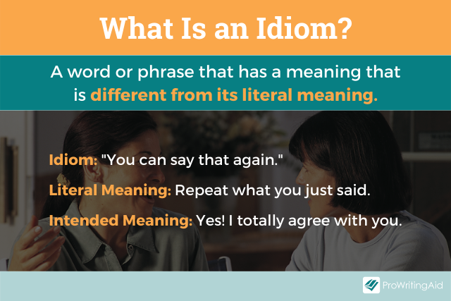 Image showing what is an idiom