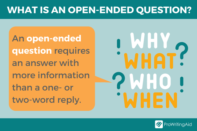 Understanding Open-ended in English 