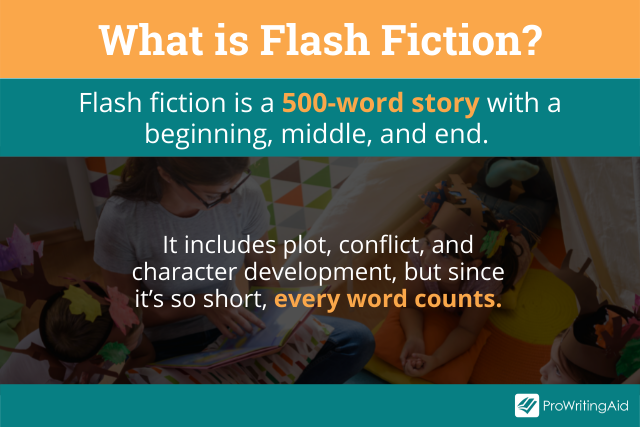 The definition of flash fiction